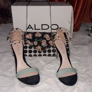 Aldo Heels with Matching Purse